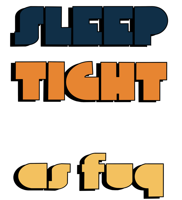 Sleep Tight design
